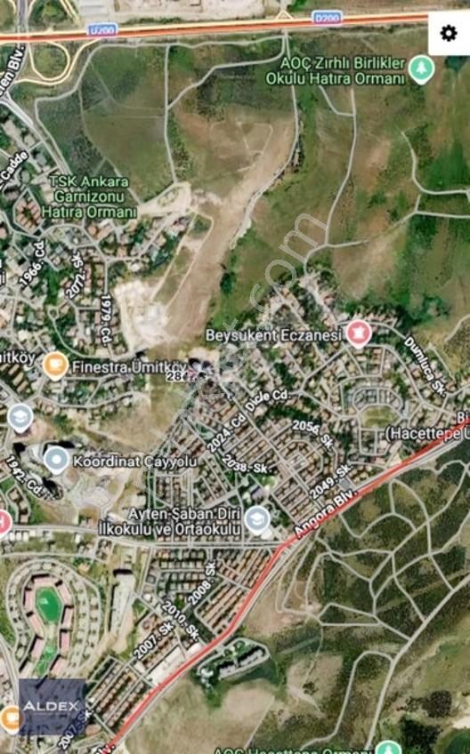 Çayyolu Beysukent'te 730 M², 0.50 Emsal, Satılık Arsa — fotoğraf 4