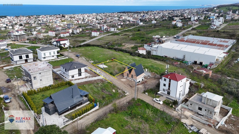 Hanımtepe'de | Hobi Bahçeli I Deniz Manzaralı Villa Parsel