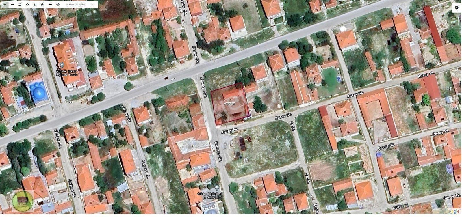 Buewo'dan / Çifteler Adalar Mahallesi'nde / 2 Kata İmarlı Arsa