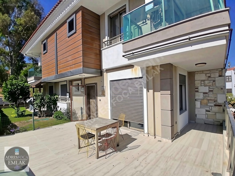 Yenifoça Burunucunda Eşyalı Doğalgazlı Kiralık 3+1 Dubleks Villa — fotoğraf 2