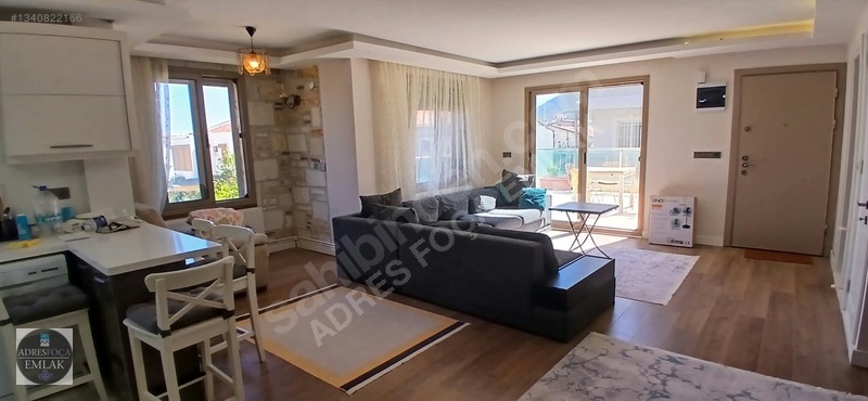 Yenifoça Burunucunda Eşyalı Doğalgazlı Kiralık 3+1 Dubleks Villa — fotoğraf 6
