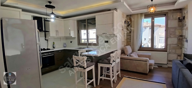 Yenifoça Burunucunda Eşyalı Doğalgazlı Kiralık 3+1 Dubleks Villa — fotoğraf 9