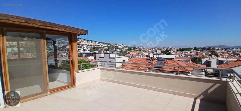 Yenifoça Burunucunda Eşyalı Doğalgazlı Kiralık 3+1 Dubleks Villa — fotoğraf 15