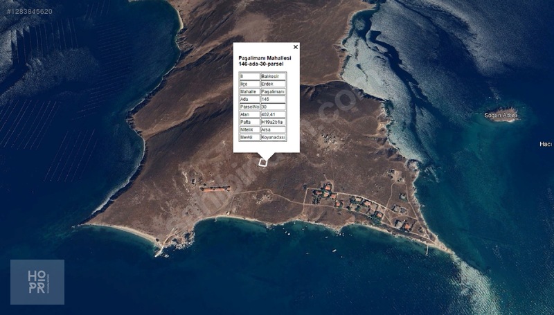 Koyun Adası'nda Denize Sadece 150 Metre Mesafede! 402 M² Arsa — fotoğraf 18