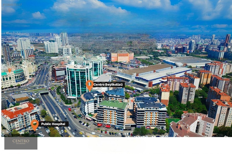 Beylikdüzü Beykent Centro Satış Ofisinden 61m2 Satılık Ofis