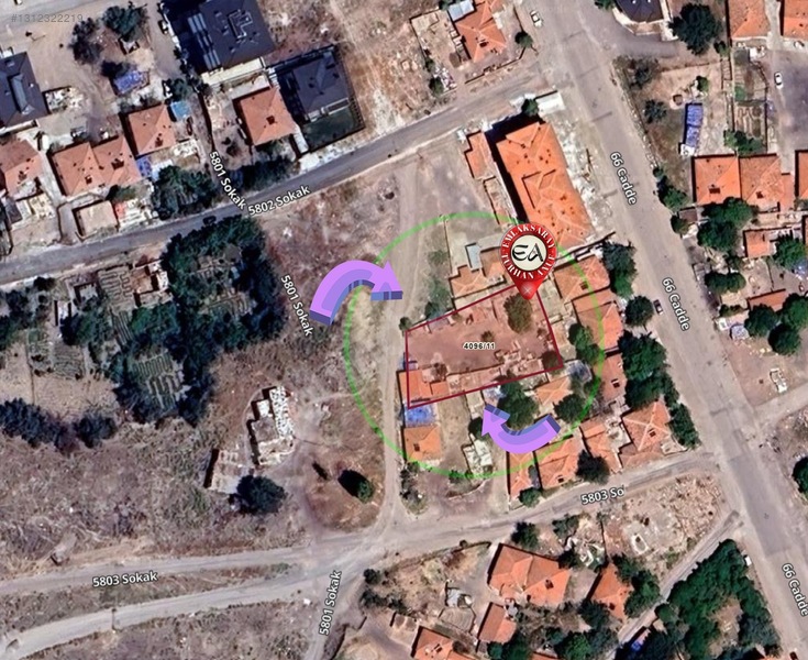 "emlaksaray'dan", "aksaray/yeni Belediye, 1037 M² Satılık Arsa" — fotoğraf 10