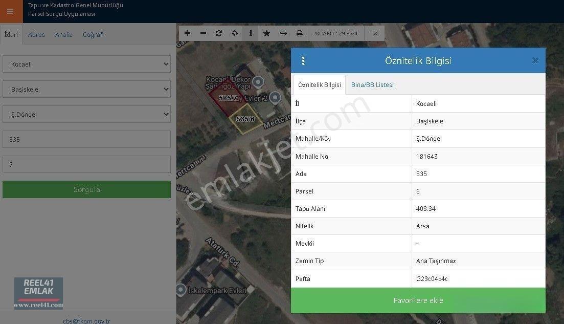 Başiskele Merkezde 975 Mt2 İmarlı Arsa- Yap-sata Uygun-11 Dairelik — fotoğraf 5