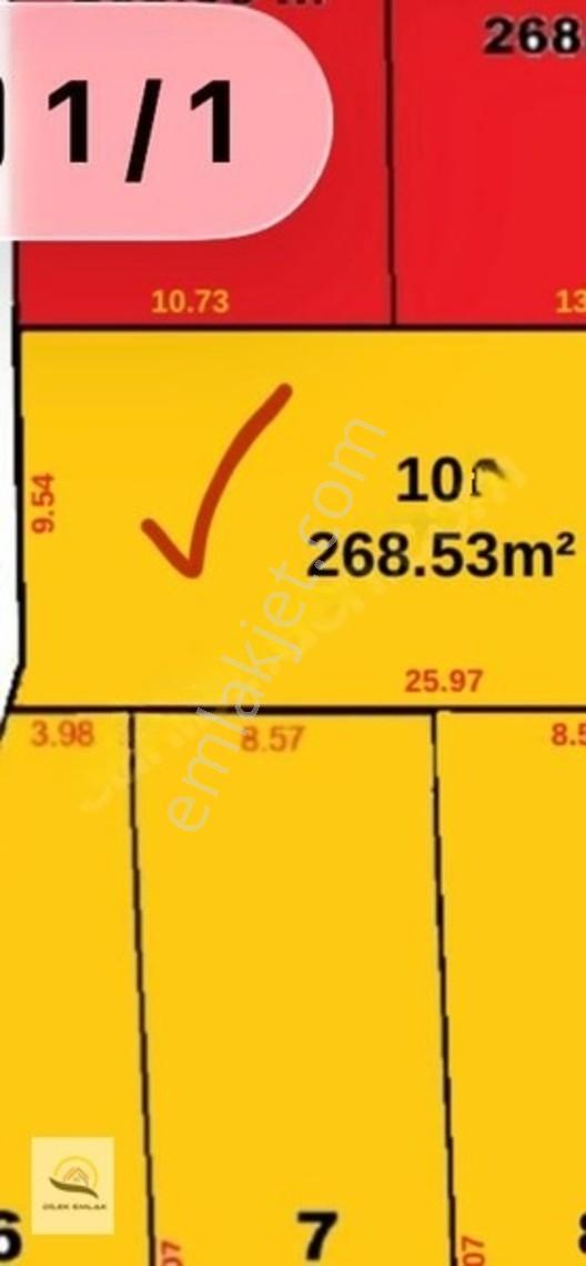 Kırklareli Vize Kömürköy'de Asfalt Cephe Tarlada 268m² Parsel — fotoğraf 6