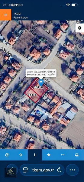 Sayra Emlak Tan Fatih Mahallesinde Satılık 509M2 Arsa