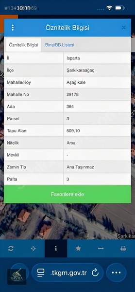 Sayra Emlak Tan Fatih Mahallesinde Satılık 509m2 Arsa — fotoğraf 3