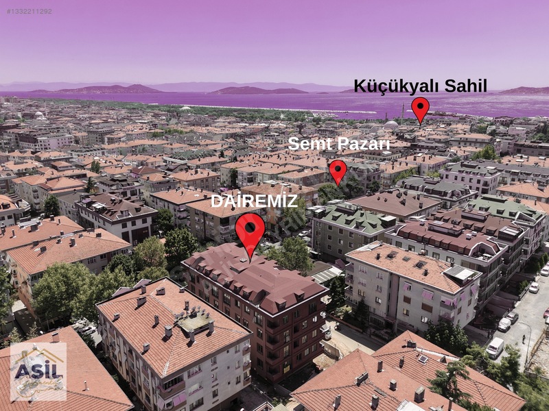 Asil'den Küçükyalı Mektep Cd. Üzeri Sıfır Net 100 M2 3+1 Dubleks