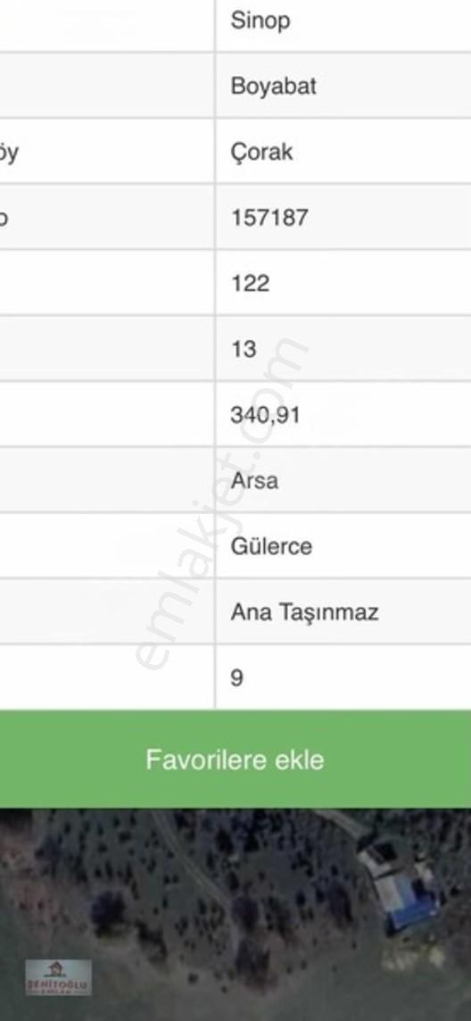 Şehitoğlu Gayrimenkul'den Fırsat 340 M2 Satılık Arsa — fotoğraf 2