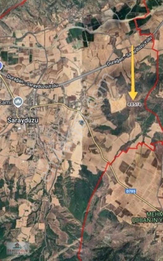 Sinop / Saraydüzü Merkez Satılık 400 M2 Arsa