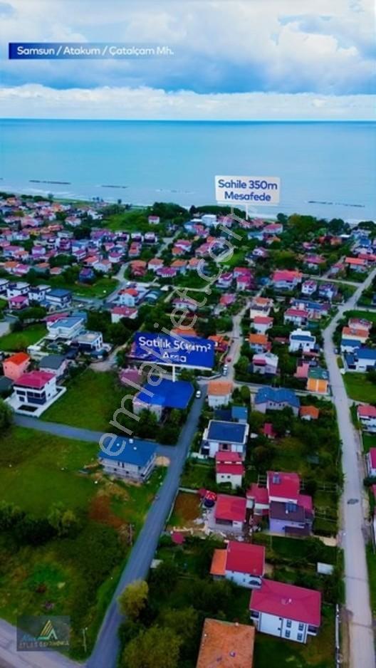 Mavi Atlastan Atalçamda Denize Yakın Köşe Başı 500 M² Arsa — fotoğraf 4