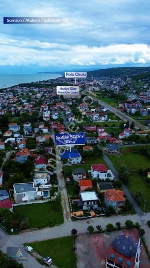 Mavi Atlastan Atalçamda Denize Yakın Köşe Başı 500 M² Arsa — fotoğraf 8