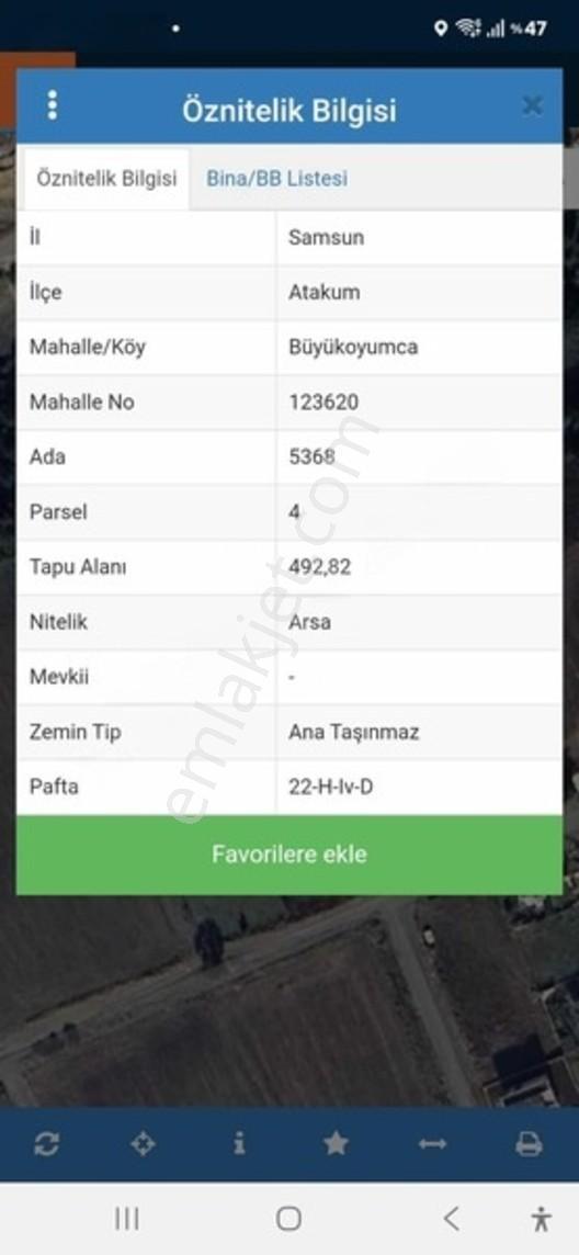 Atakum Buyukoyumcada Deniz Manzaralı Satılık Arsa — fotoğraf 12