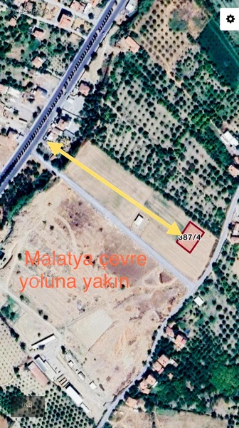 Malatya Battalgazi Hanımınçiftliğinde 1161 M2 5 Kat İmarlı Arsa — fotoğraf 6