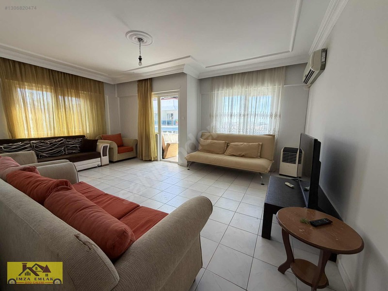 Alanya Obagöl 2+1 Kale Manzaralı Eşyalı Satılık Daire — fotoğraf 5