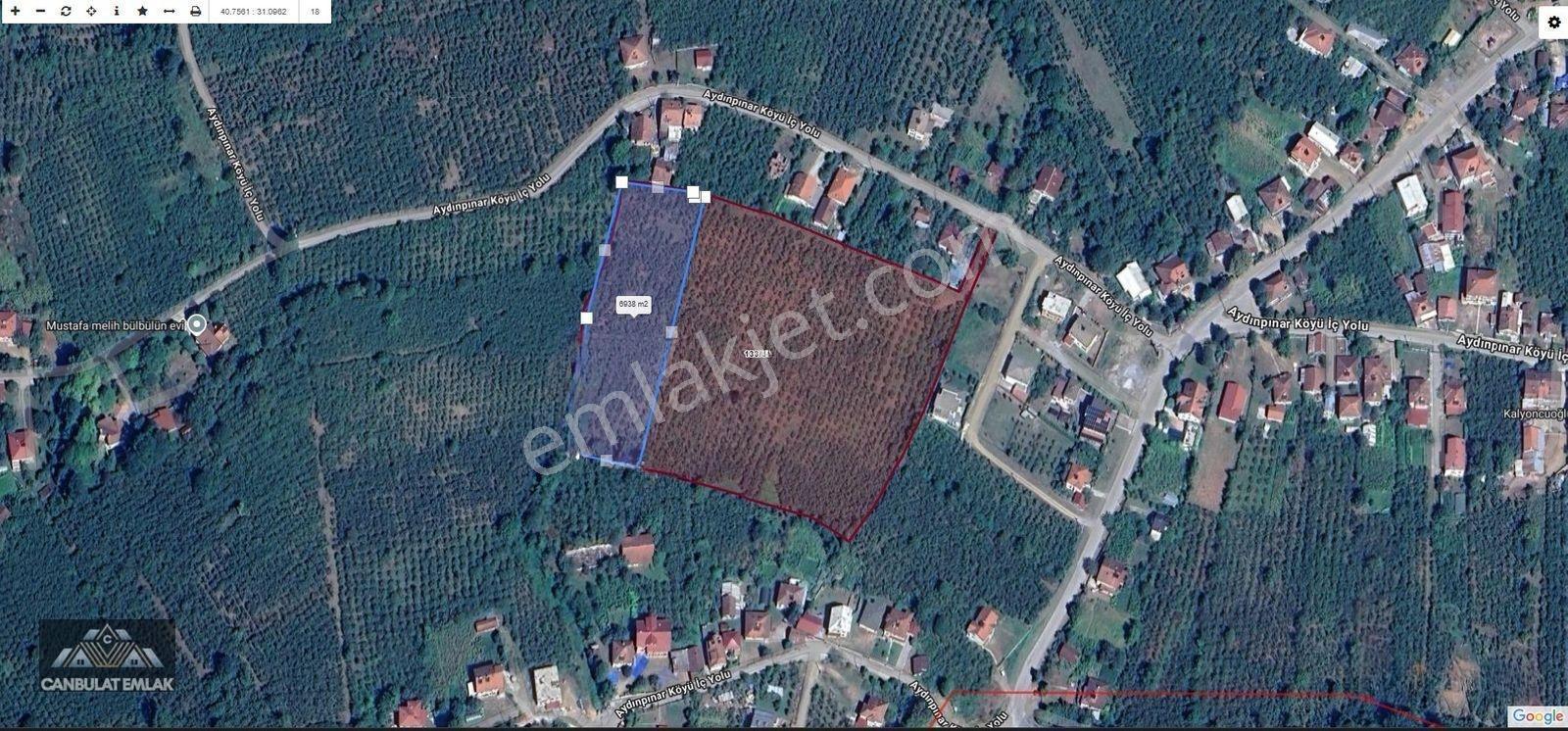 Canbulattan Aydınpınarda 6939 M² Satılık Arsa — fotoğraf 3