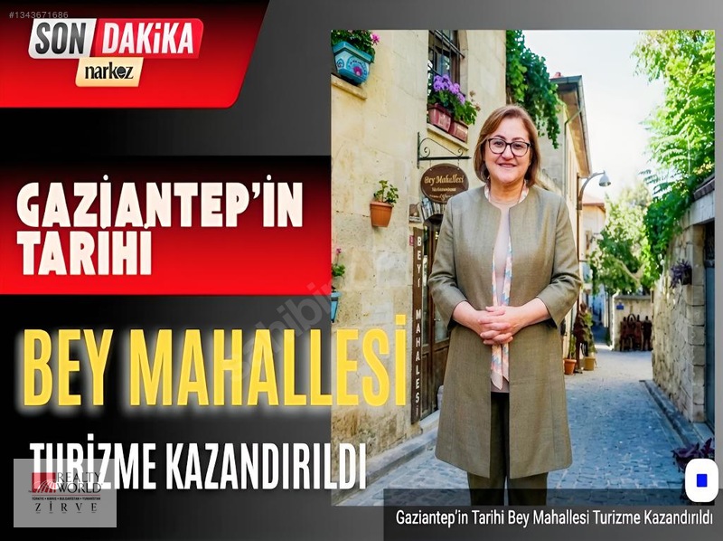 Bey Mahallesi; Tarihin Kalbinde 5 Odalı Antep Evi+müstakil 3 Kat