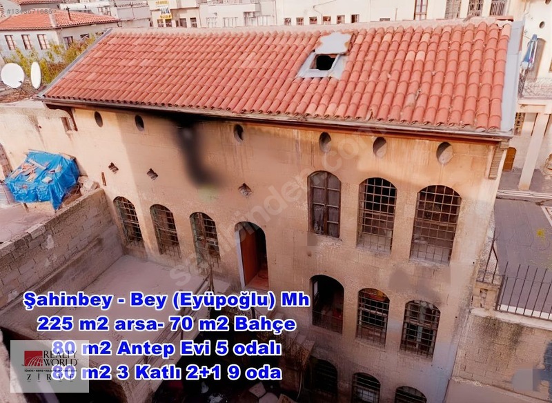 Bey Mahallesi; Tarihin Kalbinde 5 Odalı Antep Evi+müstakil 3 Kat — fotoğraf 2
