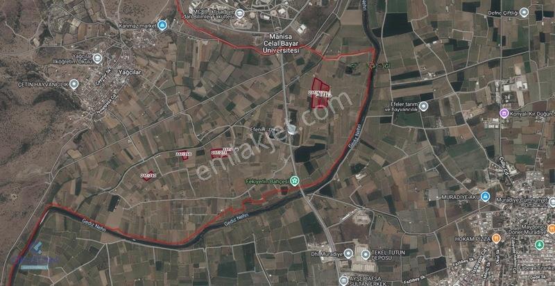 6 Farklı Parsel Tek Tapu - Bağlı, Sondajlı Yatırımlık Arazi