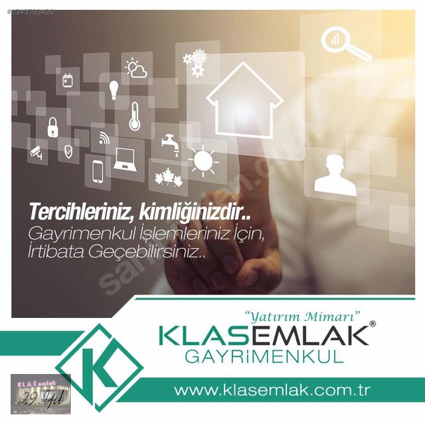 Klas Emlak - Satılık Villa İmarlı Arsa — fotoğraf 9