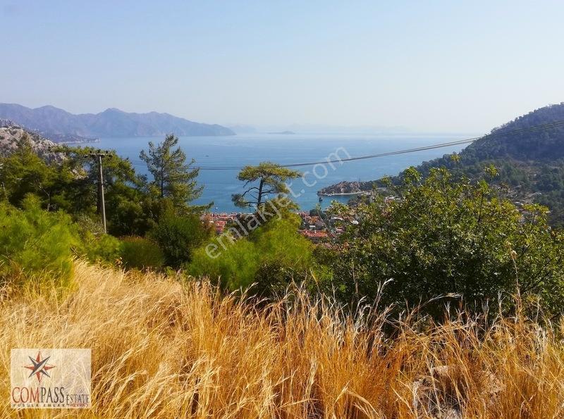 Tek Yetkili! Marmaris Turunç, 3.800 M2 Tam Deniz Manzaralı Arsa — fotoğraf 8