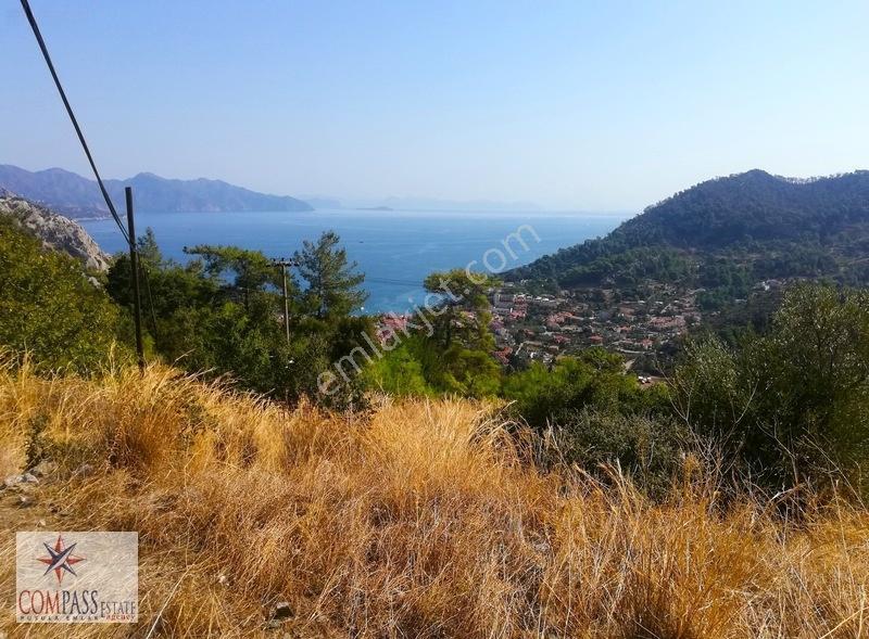 Tek Yetkili! Marmaris Turunç, 3.800 M2 Tam Deniz Manzaralı Arsa — fotoğraf 9