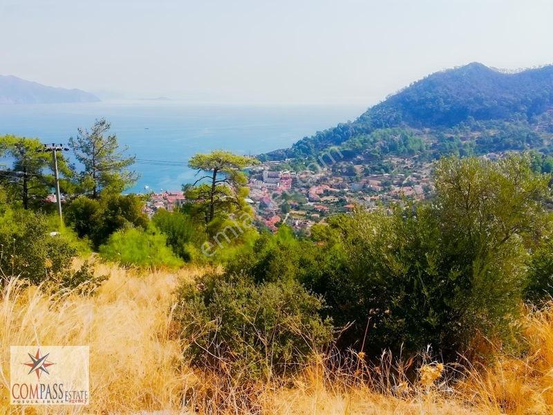 Tek Yetkili! Marmaris Turunç, 3.800 M2 Tam Deniz Manzaralı Arsa — fotoğraf 10