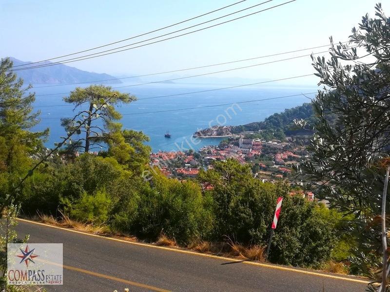 Tek Yetkili! Marmaris Turunç, 3.800 M2 Tam Deniz Manzaralı Arsa — fotoğraf 14