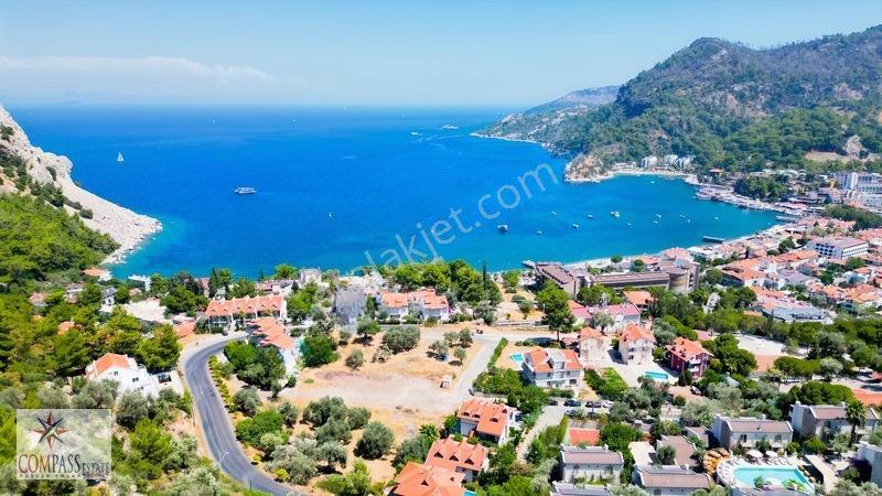 Tek Yetkili! Marmaris Turunç, 3.800 M2 Tam Deniz Manzaralı Arsa — fotoğraf 16