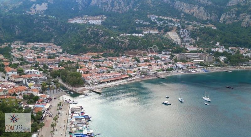 Tek Yetkili! Marmaris Turunç, 3.800 M2 Tam Deniz Manzaralı Arsa — fotoğraf 18