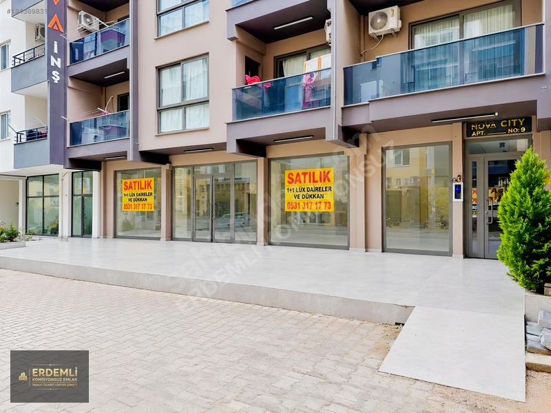 Erdemli'de Satılık 105 M² Sıfır Dükkan, 13m Cepheli