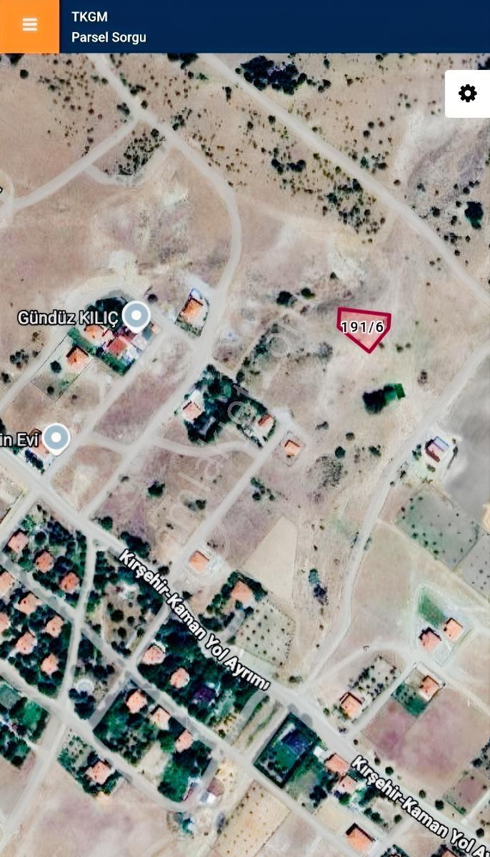 Kırşehir Kaman Satılık Arsa İsahocalı 829 Mt² İmarlı Tek Tapulu — fotoğraf 2