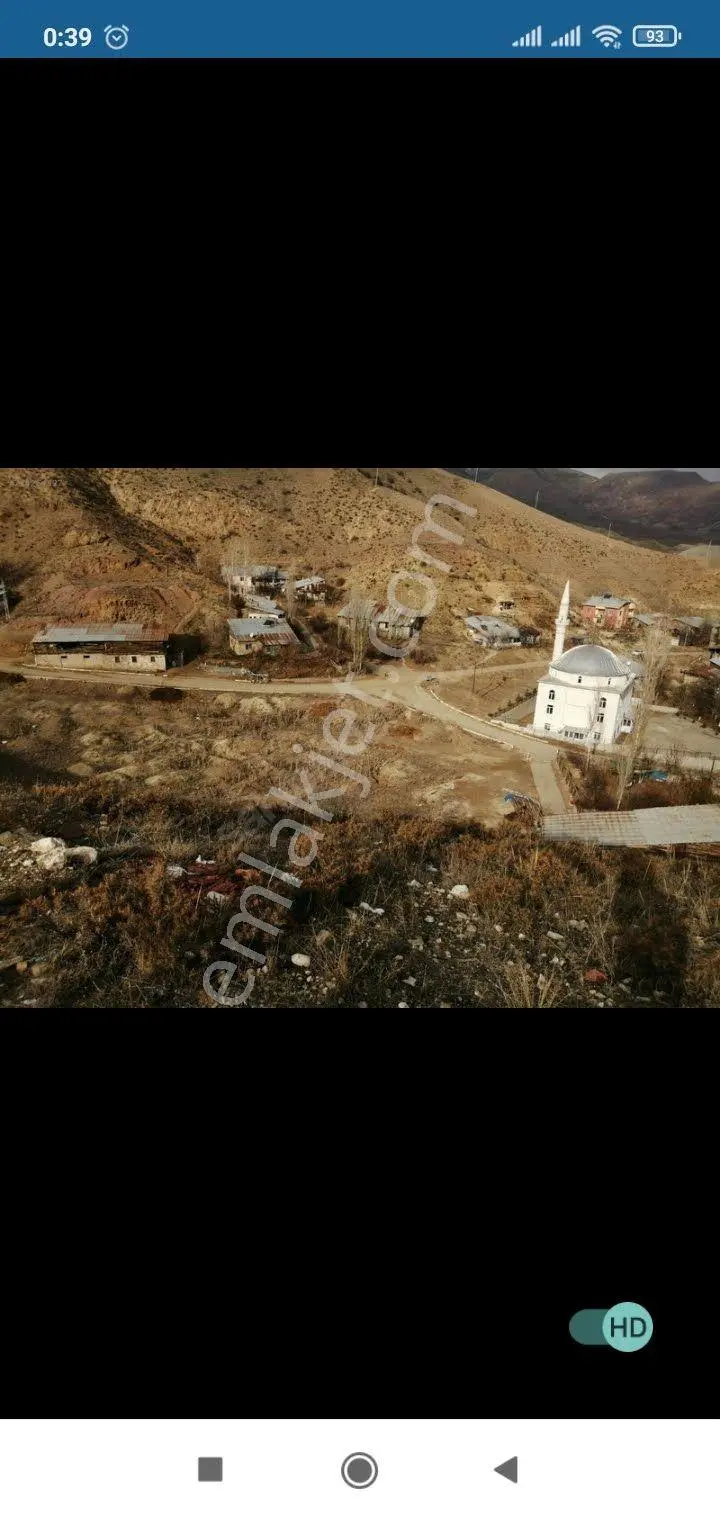 Erzurum Oltu Da Müstakil Tapulu Villa Yapımına Uygun 3105 M2 Satılık İmarlı Arsa