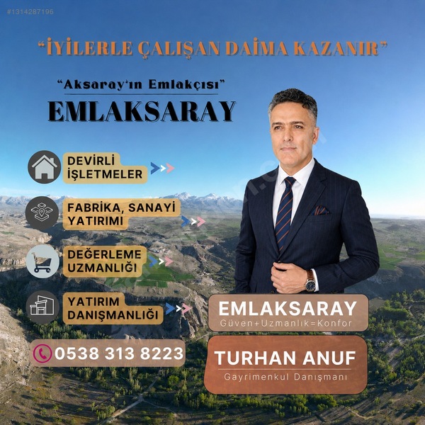 Emlaksaray'dan, İmara 1.000 Metre, Yatırımlık Tarla! — fotoğraf 7