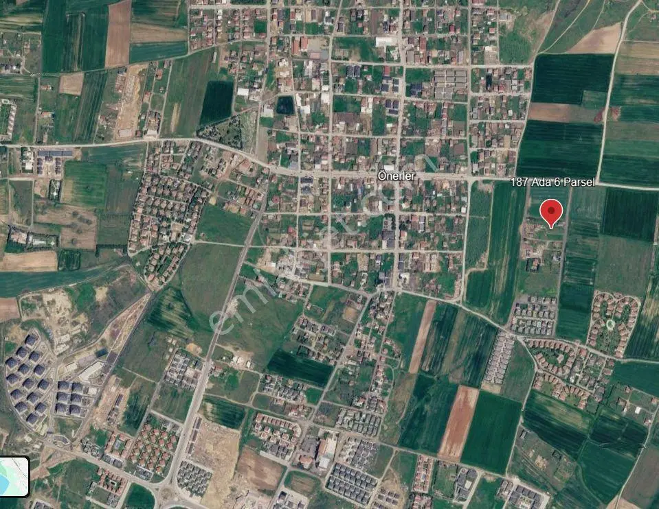 Çorlu Önerler'de Satılık 501 M² Konut İmarlı Arsa