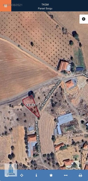 Uşak Eşme Kazaklar 2.5 Kat İmarlı Satılık Arsa — fotoğraf 3