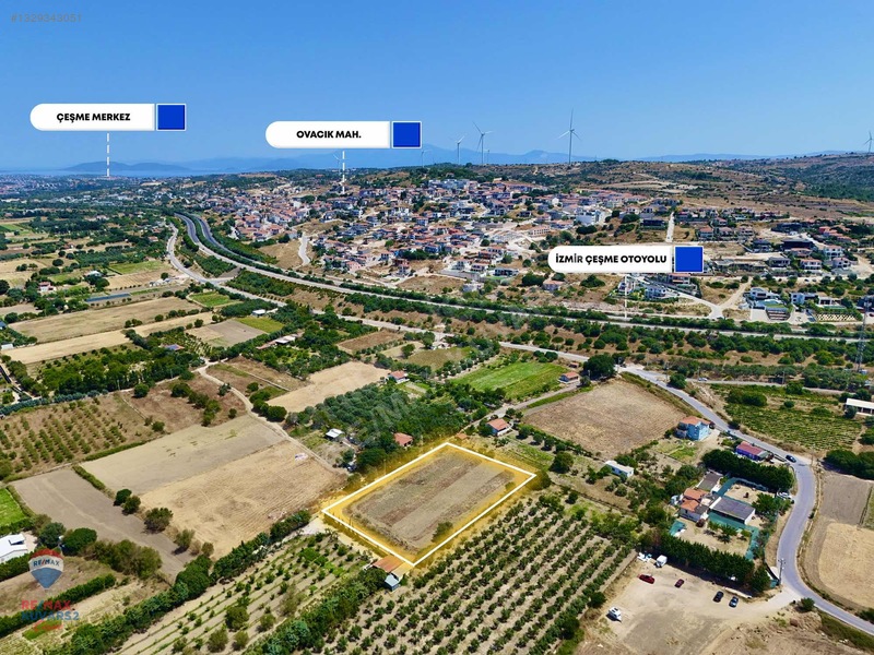 Çeşme'de Denize 5 Dakika Mesafede 3.900m² Tarla — fotoğraf 4