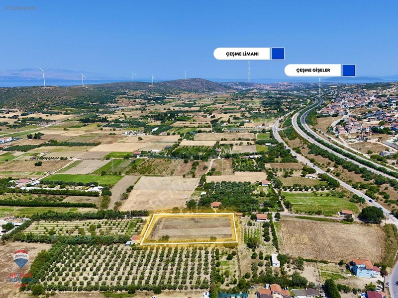 Çeşme'de Denize 5 Dakika Mesafede 3.900m² Tarla — fotoğraf 5