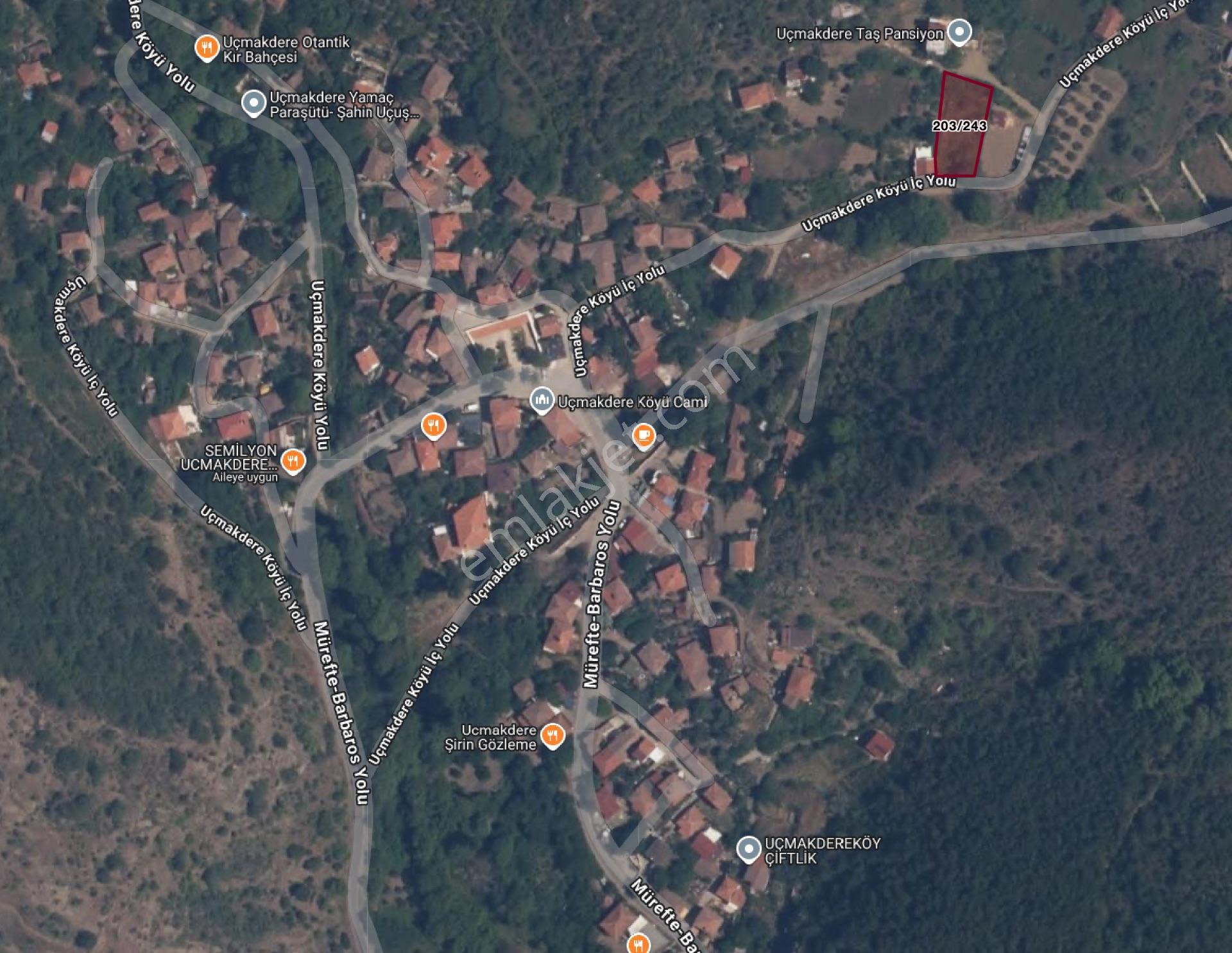 Uçmakdere Eşsiz Doğasında 788 M2 Motele Komşu Satılık Arazi — fotoğraf 6