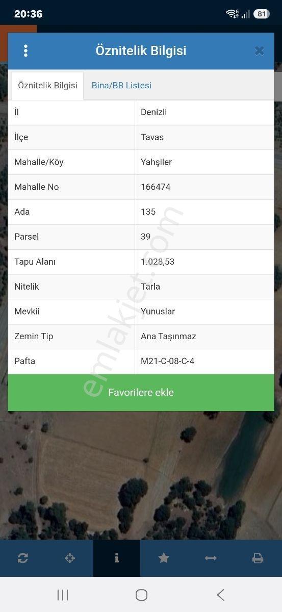 Denizli Tavas Yahşilerde Mahalleye 200m Mesafede — fotoğraf 2