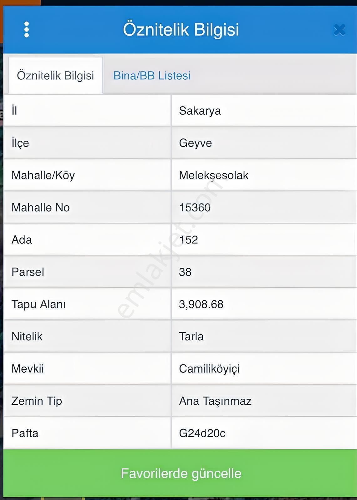 Sakarya Geyve Melekşesolak Mahallesinde 3.909 M² İmarlı Arazi — fotoğraf 5