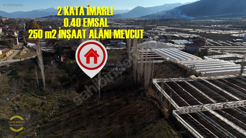 Antalya Elmalı Eskihisarda Asfalt Yola Cephe İki Kat İmarlı Arsa — fotoğraf 3