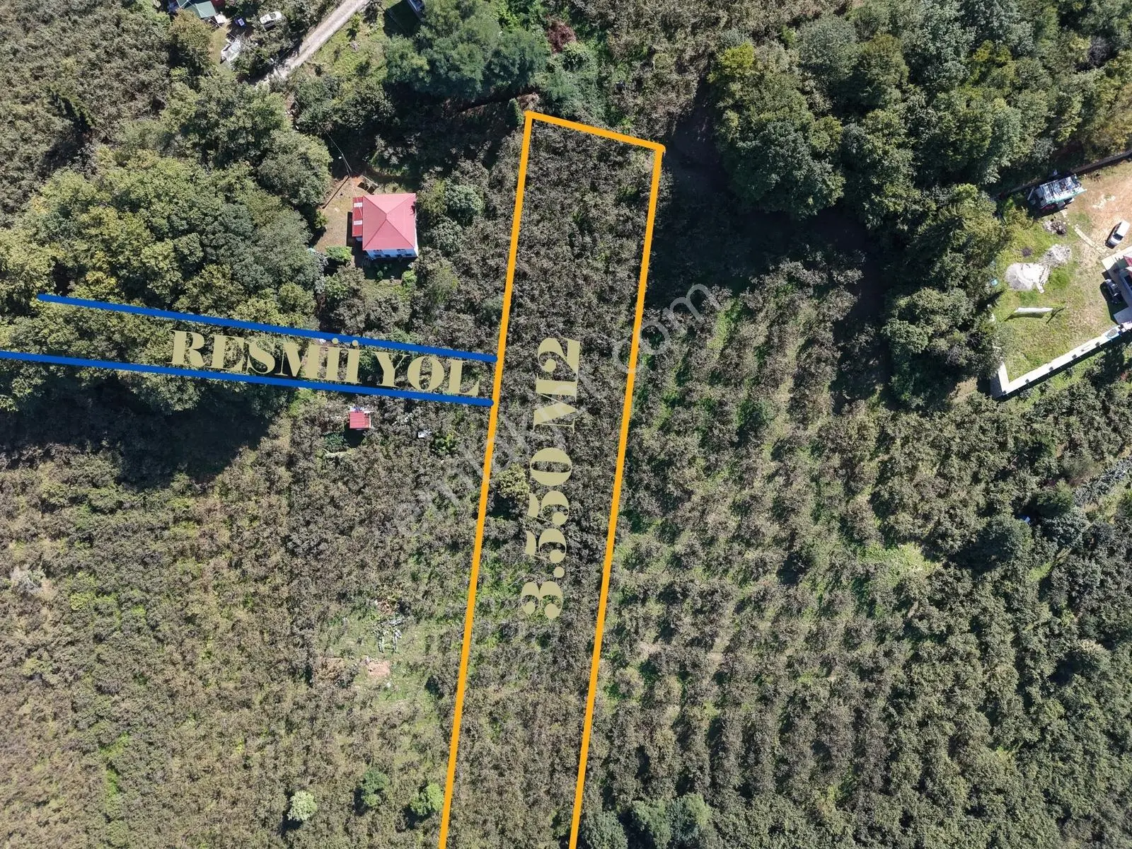 Kavala Mahallesinde Satılık 3.550 M² Villalık Arsa — fotoğraf 2