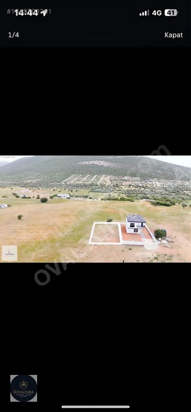 Projeli &ruhsatı Hazır Didim Bolava'da Satılık Villa Arsası — fotoğraf 2