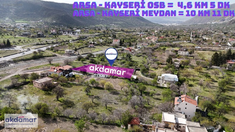 Akdamar - Hacılar İnecik Acil Satılık 1.781 M² Villa Arsası — fotoğraf 2