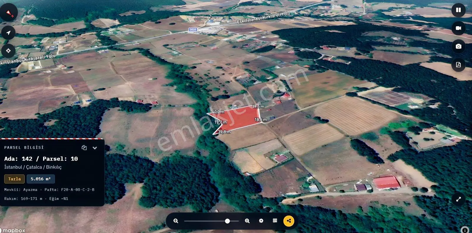 Turyap Göztepe Den Çatalca Da 5016 M2 Tarla-arsa — fotoğraf 7