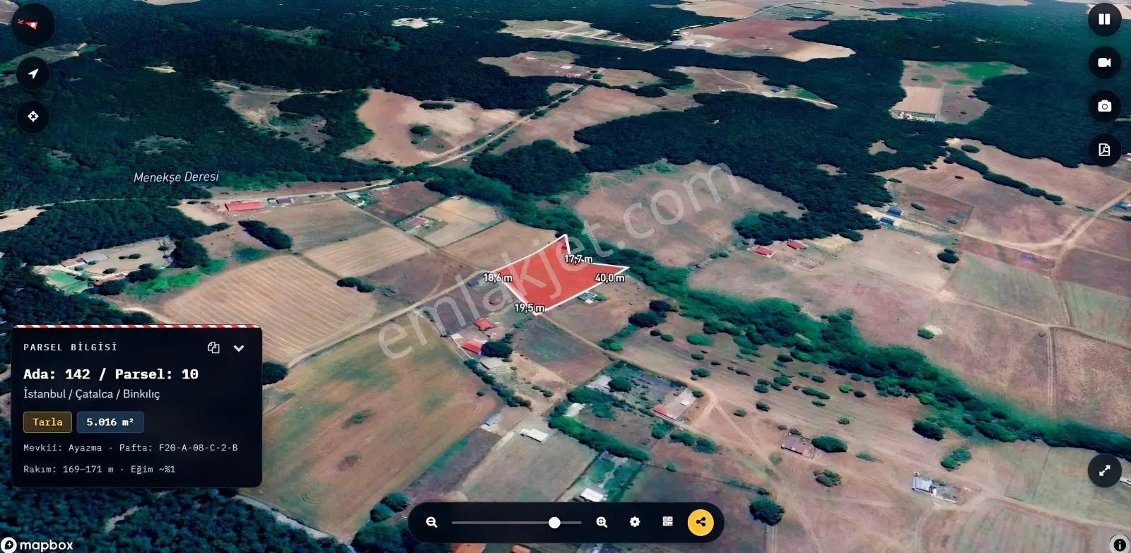 Turyap Göztepe Den Çatalca Da 5016 M2 Tarla-arsa — fotoğraf 8